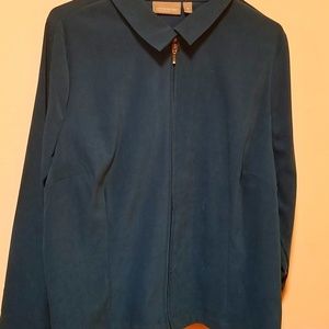 Croft & Barrow green shirt size 1X